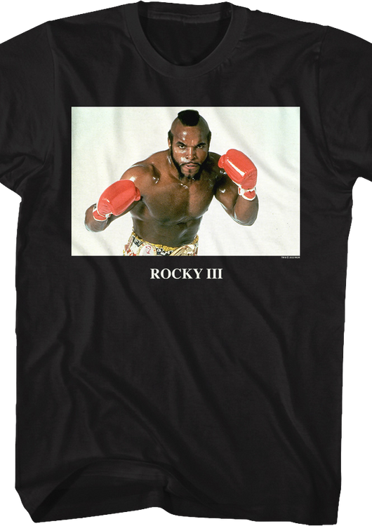 Clubber Lang Boxing Pose Rocky III T-Shirt - main product image
