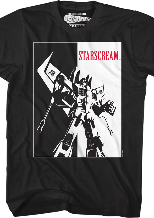 Scarface Starscream Shirt - main product image