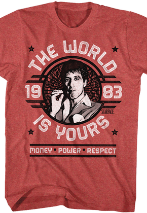 Scarface The World Is Yours T-Shirt