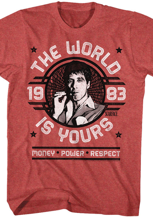 Scarface The World Is Yours T-Shirt - main product image