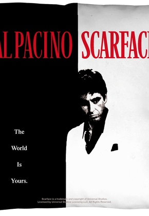Scarface Throw Pillow