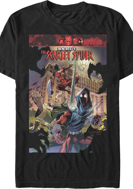 Scarlet Spider Marvel Comics T-Shirt - main product image