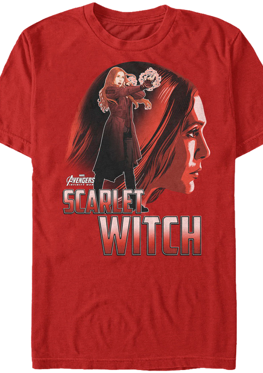 Scarlet Witch Avengers Infinity War T-Shirt - main product image
