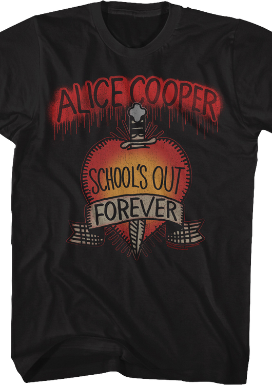 School's Out Forever Alice Cooper T-Shirt - main product image