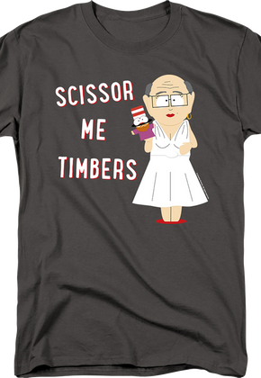 Scissor Me Timbers South Park T-Shirt