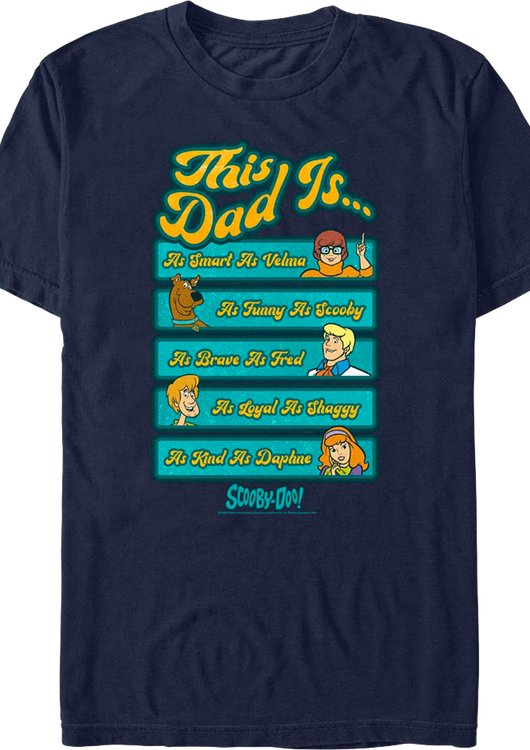 Scooby-Doo Father's Day T-Shirt - main product image