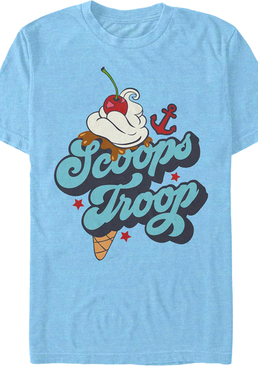 Scoops Troop Stranger Things T-Shirt - main product image