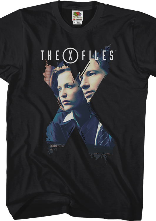 Scully and Mulder X-Files T-Shirt - main product image