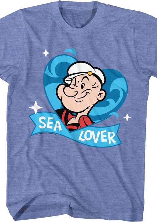 Sea Lover Popeye T-Shirt - main product image