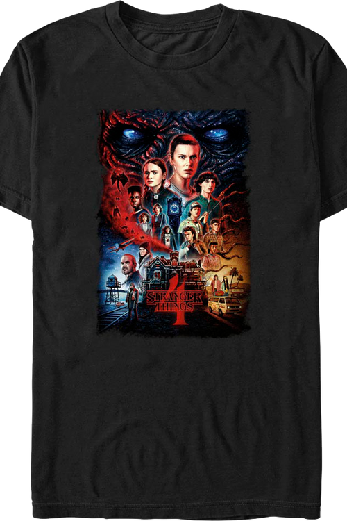 Season 4 Poster Stranger Things T-Shirtmain product image