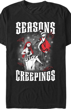 Seasons Creepings Nightmare Before Christmas T-Shirt