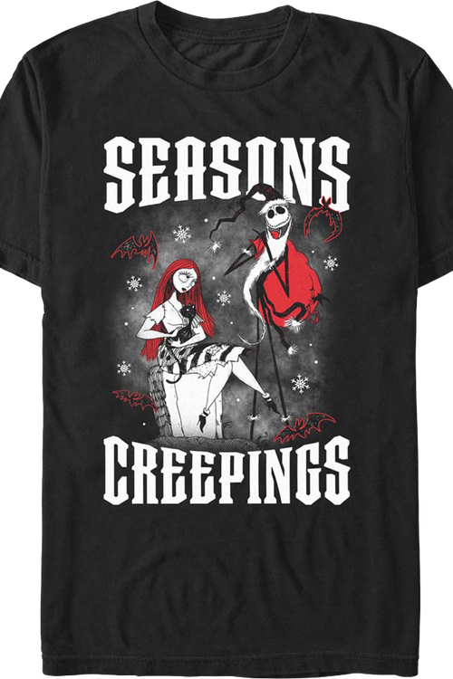 Seasons Creepings Nightmare Before Christmas T-Shirtmain product image