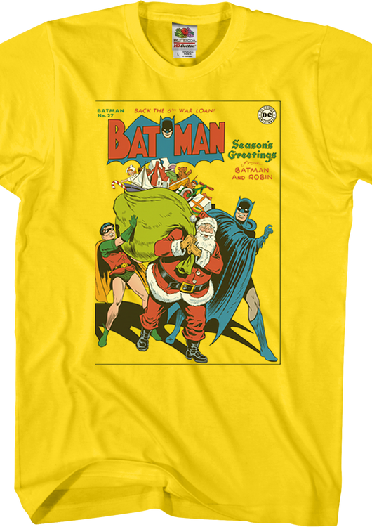 Seasons Greetings Batman T-Shirt - main product image