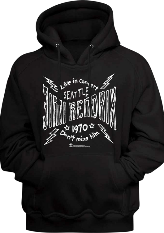 Seattle Concert Jimi Hendrix Hoodie - main product image