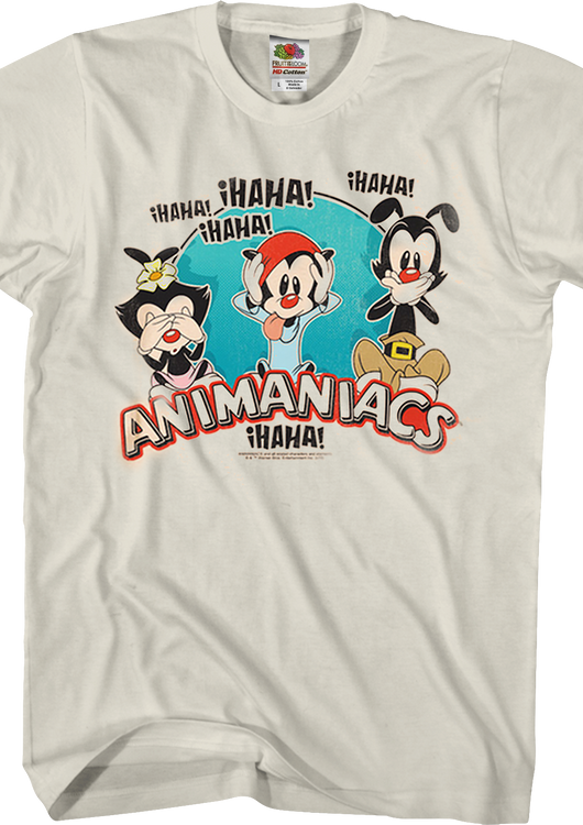 See No Evil Hear No Evil Speak No Evil Animaniacs T-Shirt - main product image