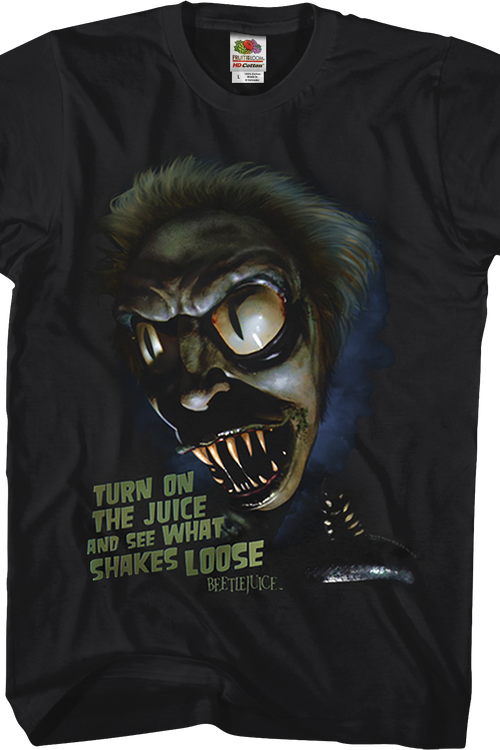 See What Shakes Loose Beetlejuice T-Shirt - main product image