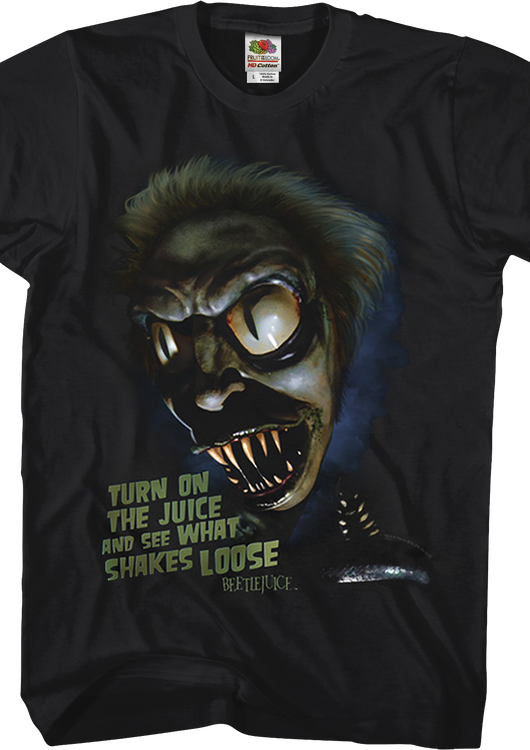 See What Shakes Loose Beetlejuice T-Shirt - main product image