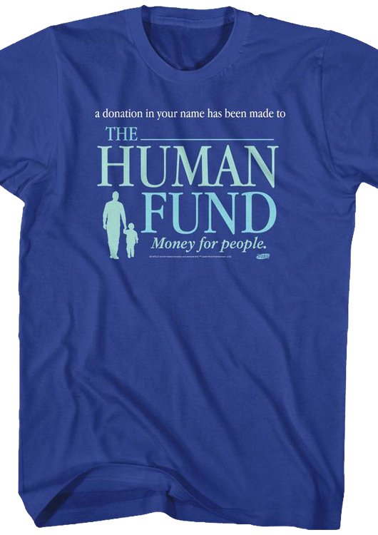Seinfeld Human Fund T-Shirt - main product image