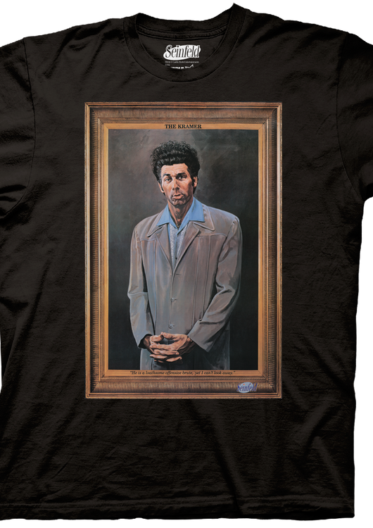 The Kramer Framed Painting Seinfeld T-Shirt - main product image