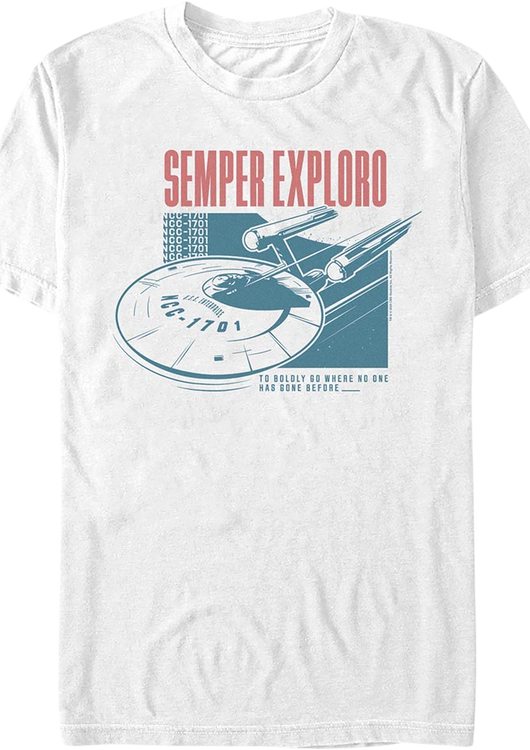 Semper Exploro Star Trek T-Shirt - main product image