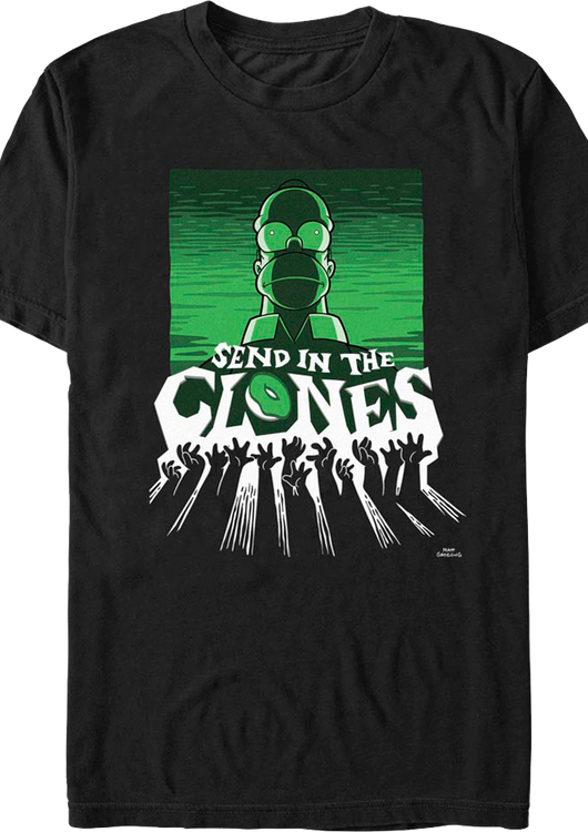 simpsons hängematte Send In The Clones The Simpsons T-Shirt