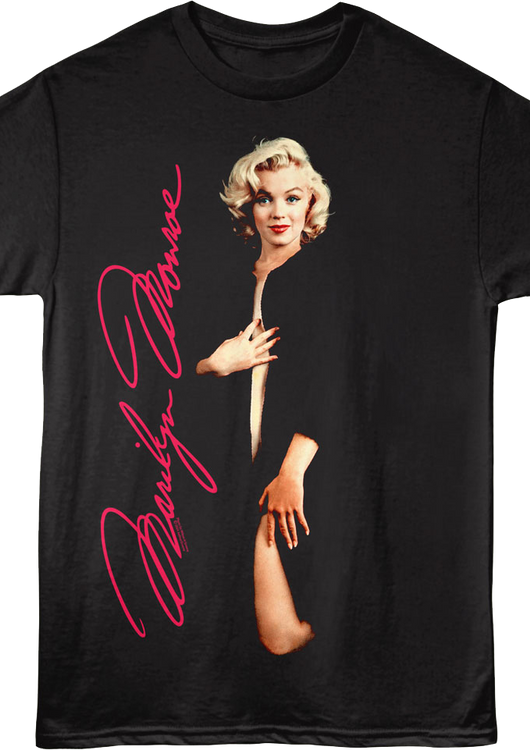 Sensual Autograph Marilyn Monroe T-Shirt - main product image