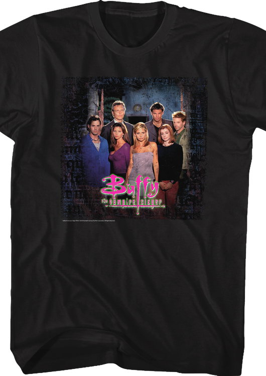 Series Cast Buffy The Vampire Slayer T-Shirt - main product image