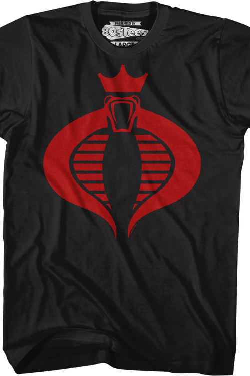 Serpentor Cobra Emperor Logo GI Joe T-Shirt - main product image