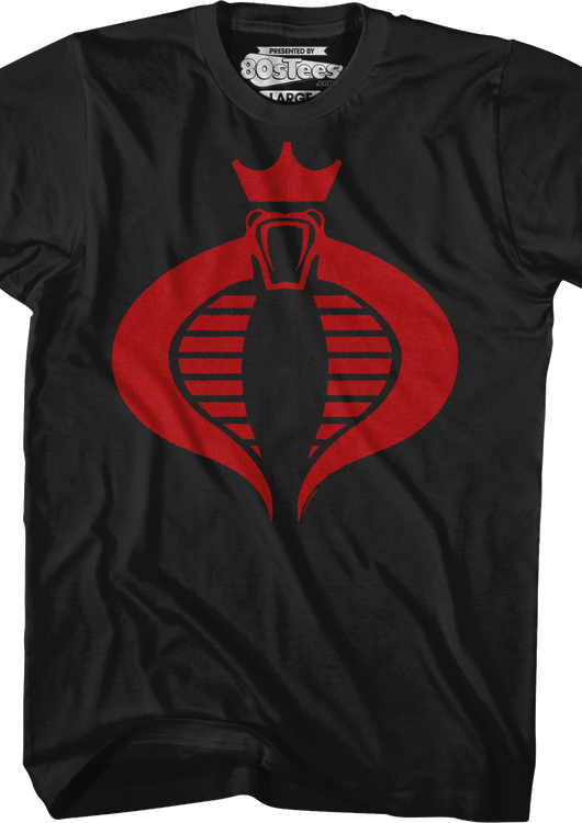 Serpentor Cobra Emperor Logo GI Joe T-Shirt - main product image