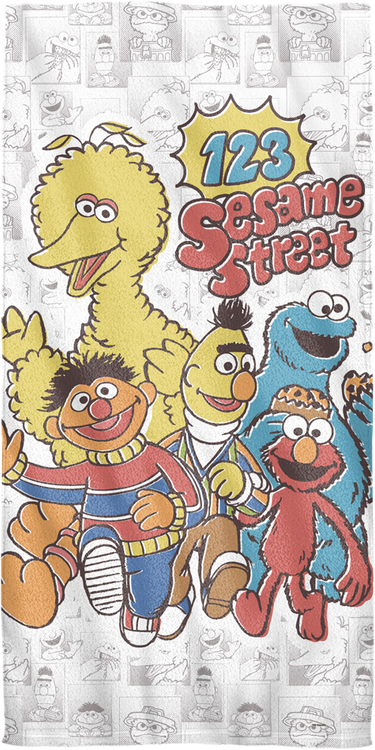 Sesame Street Towel - main product image