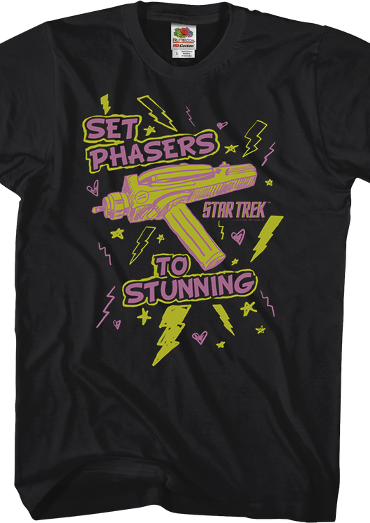 Set Phasers To Stunning Star Trek T-Shirt - main product image