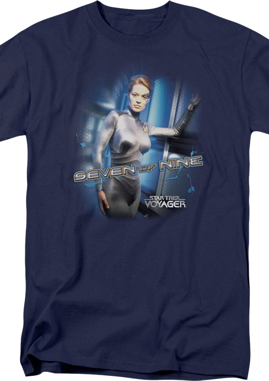 Seven Of Nine Star Trek Voyager T-Shirt - main product image