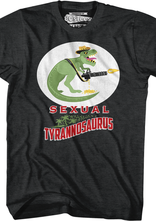 Sexual Tyrannosaurus Logo Predator T-Shirt - main product image