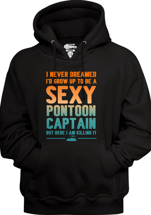 Sexy Pontoon Captain Hoodie - main product image