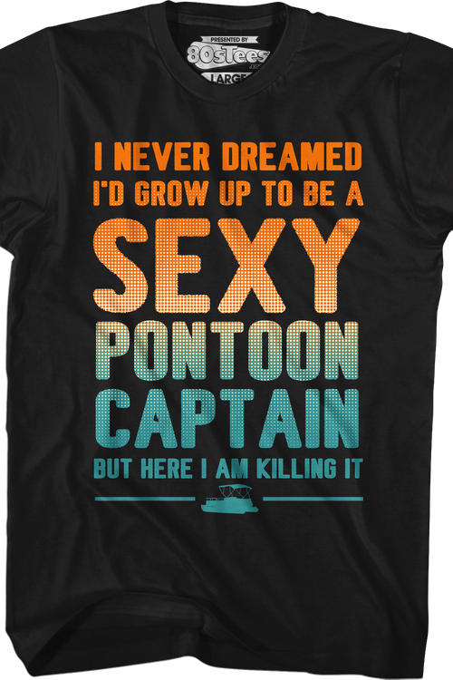 Sexy Pontoon Captain T-Shirtmain product image