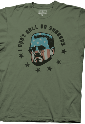 Walter Sobchak Don't Roll on Shabbos Big Lebowski T-Shirt