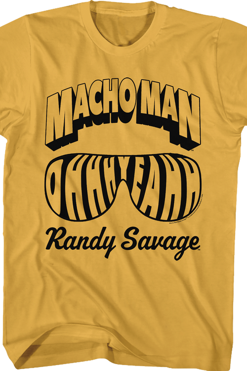 Shades Macho Man Randy Savage T-Shirtmain product image