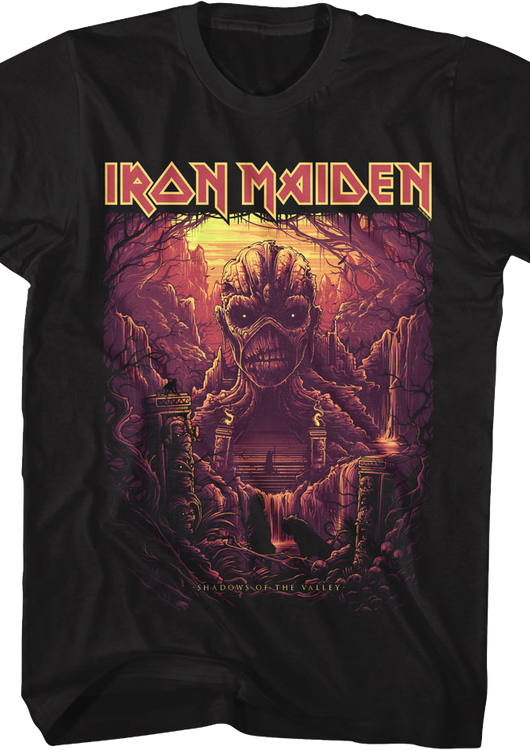 Shadows Of The Valley Iron Maiden T-Shirt - main product image