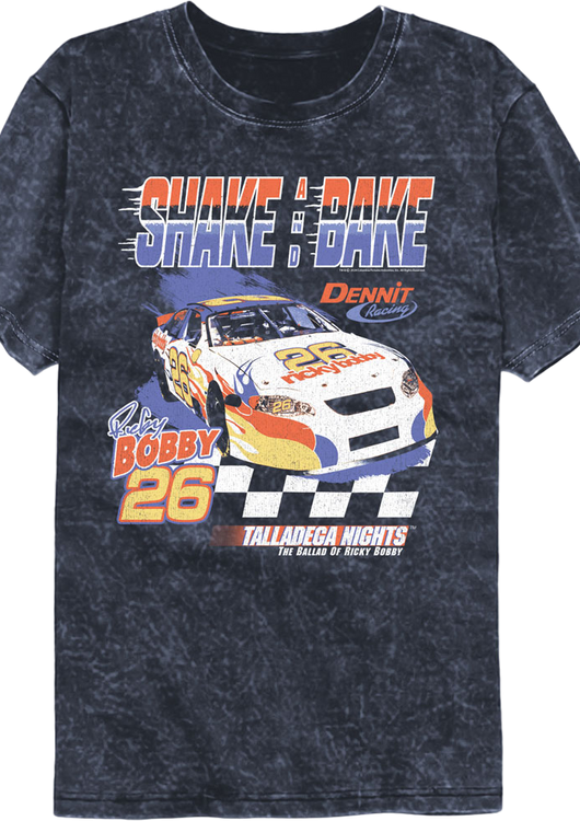 Shake And Bake Talladega Nights Mineral Wash T-Shirt - main product image