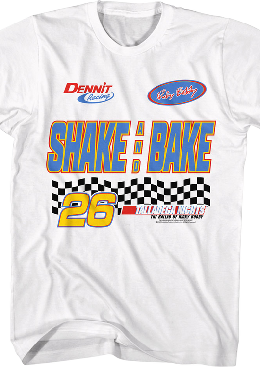 Shake And Bake Talladega Nights T-Shirt - main product image