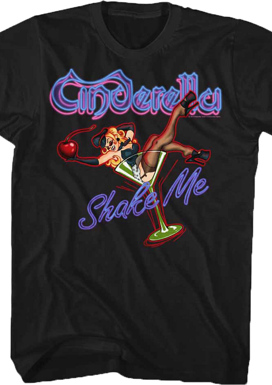Shake Me Cinderella T-Shirt Worn By Johnny Lawrence in Cobra Kai season 5 - main product image