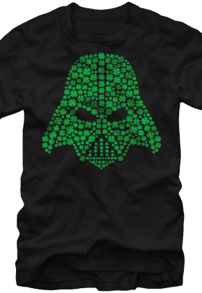 Shamrock Vader Helmet Star Wars T-Shirt