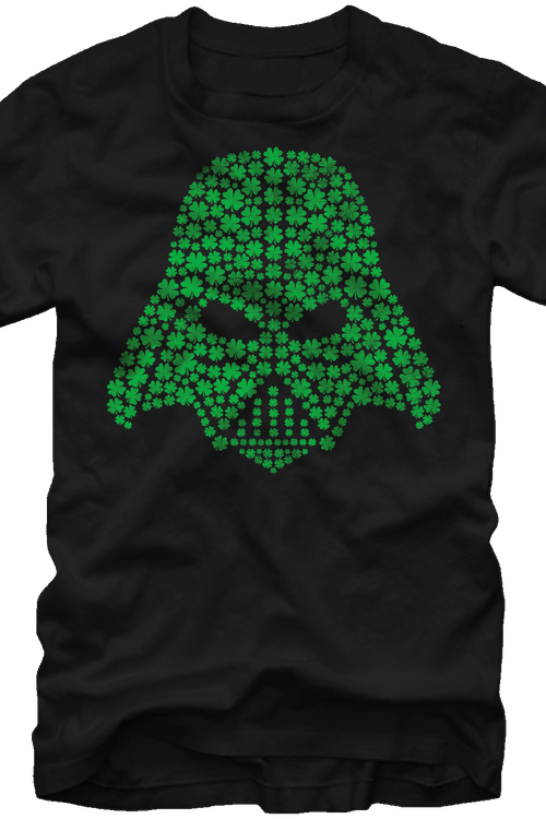 Shamrock Vader Helmet Star Wars T-Shirtmain product image
