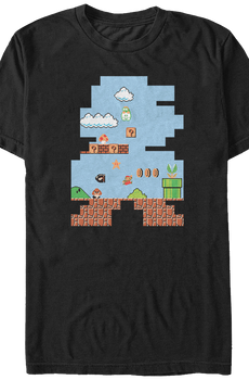 Shape of Super Mario T-Shirt