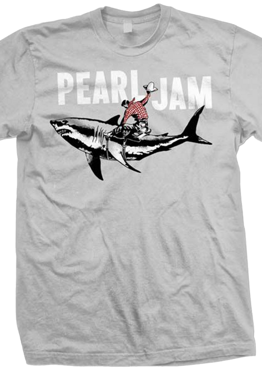 Shark Cowboy Pearl Jam T-Shirt - main product image