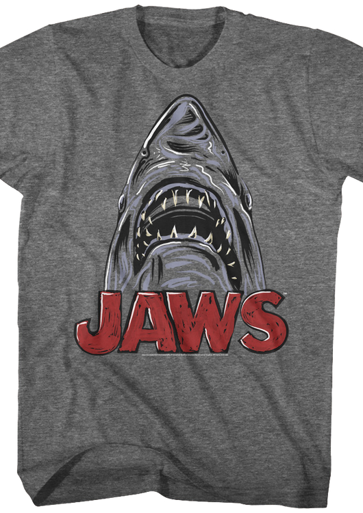 Shark Sketch Jaws T-Shirt - main product image