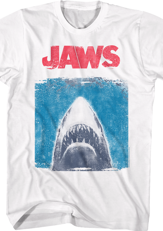 Great White Shark Sketch Jaws T-Shirt - main product image