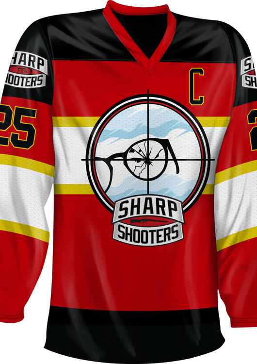 Sharp Shooters Christmas Story Hockey Jersey - main product image