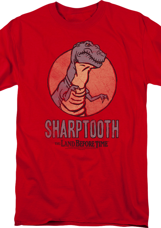 Sharptooth Land Before Time T-Shirt - main product image