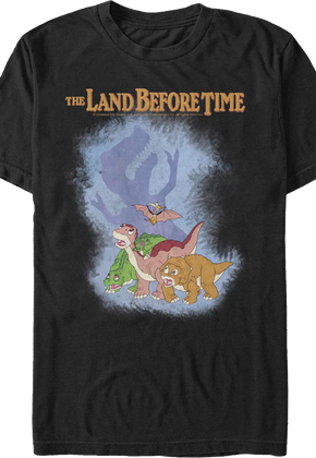 Sharptooth Shadow Land Before Time T-Shirt